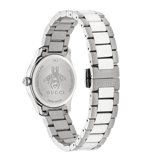 gucci g-timeless 27mm stainless steel watch.|GUCCI G.